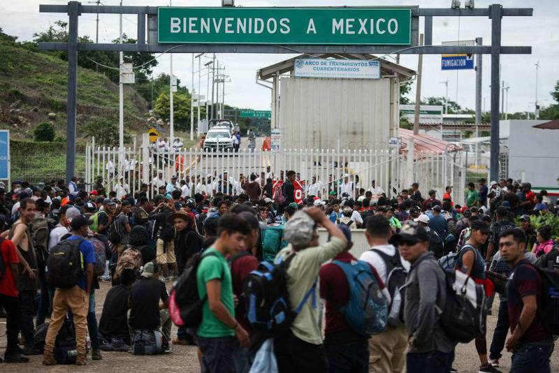 La OIM destaca el récord de migración en México en 2023 aunque ve un descenso en enero