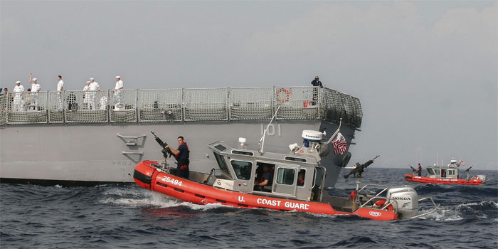 La Guardia Costera de EEUU desembarca 839 kilos de cocaína en Miami