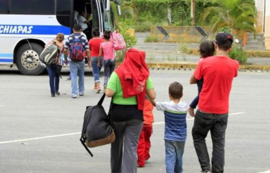 Un total de dos mil 216 menores han sido deportados a Honduras