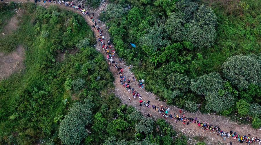 Más 118,000 migrantes irregulares han cruzado la selva del Darién en lo que va de 2024
