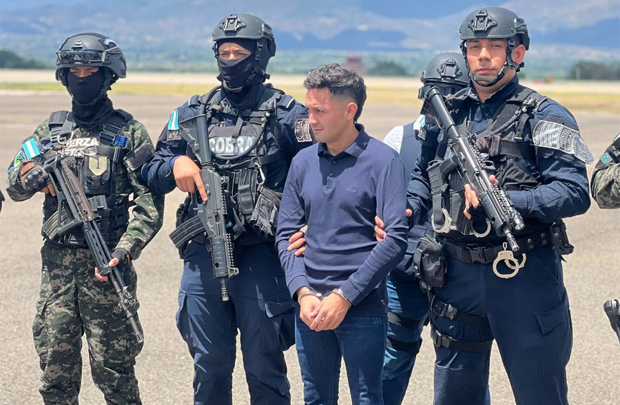 Honduras acumula 48 extraditados con la entrega de Jorge Luis Aguilar Reyes