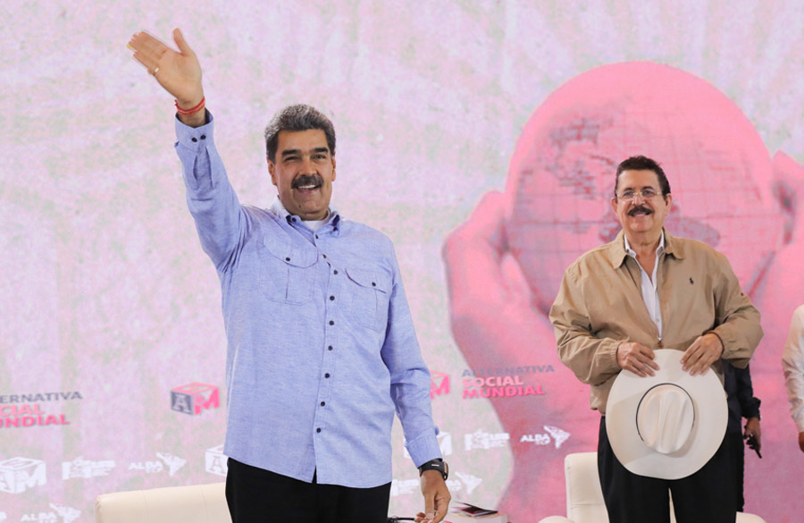 Mel Zelaya expresa su admiración por Maduro: No conozco a alguien tan patriótico y democrático, dice
