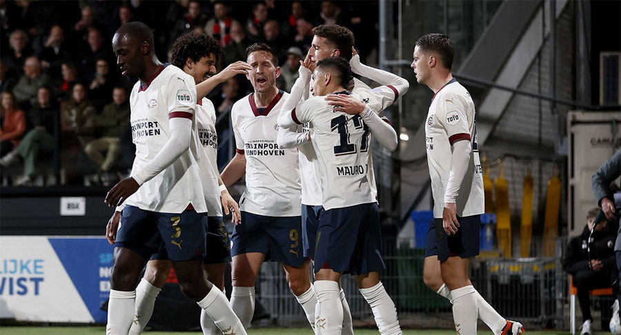 0-2. El PSV da otro paso hacia el título