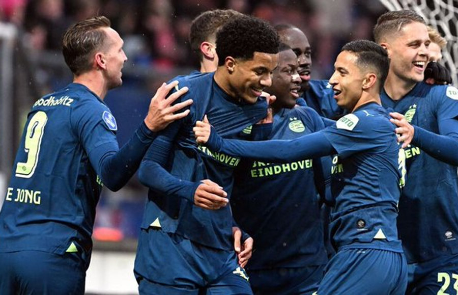 0-8. El PSV Eindhoven avasalla al Heerenven y acaricia el título