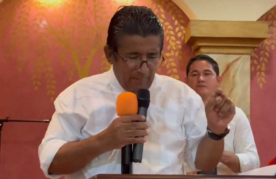 Quintín Soriano depone sus aspiraciones dice que su candidato es Eduardo Maldonado