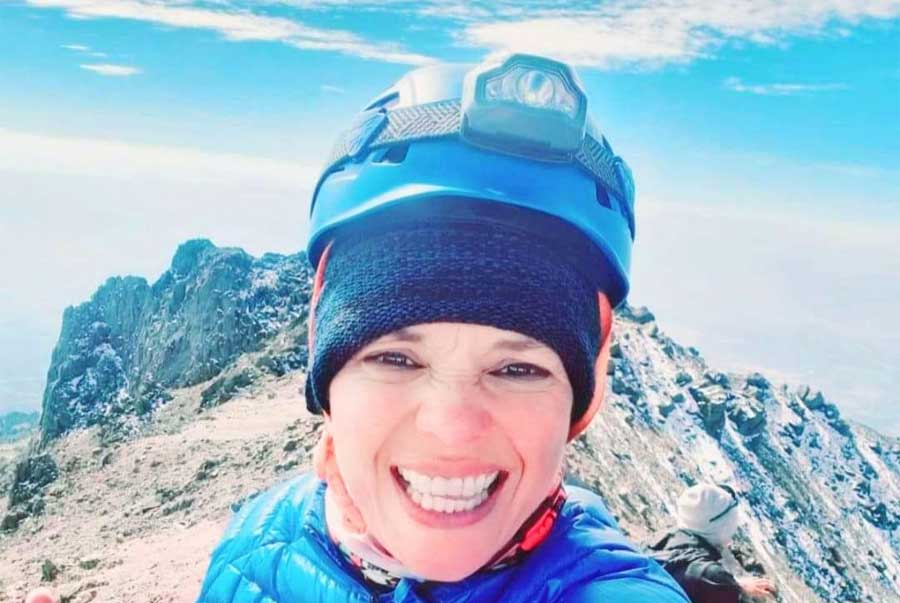 Rosibel Cruz, desde Celaque hasta Los Andes y con la mira en el Everest