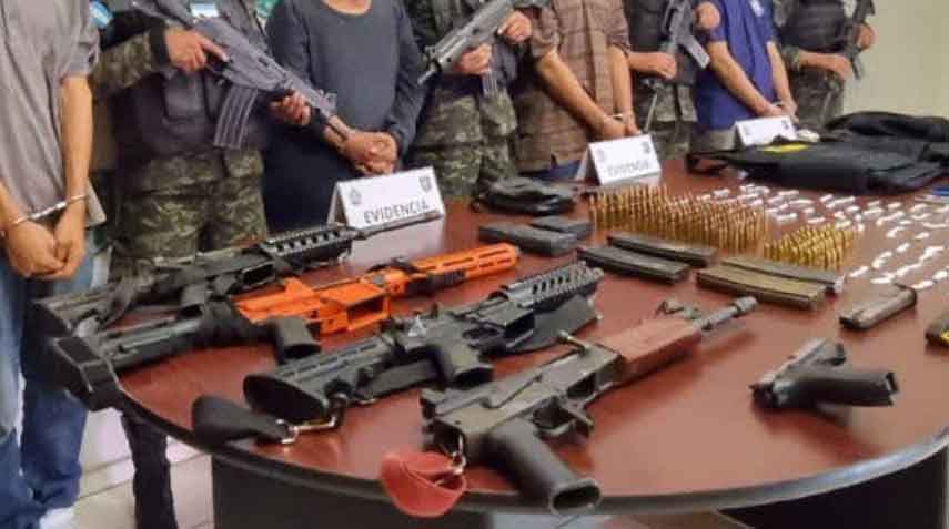 Capturan a cuatro pandilleros tras enfrentamiento con la Policía en San Pedro Sula