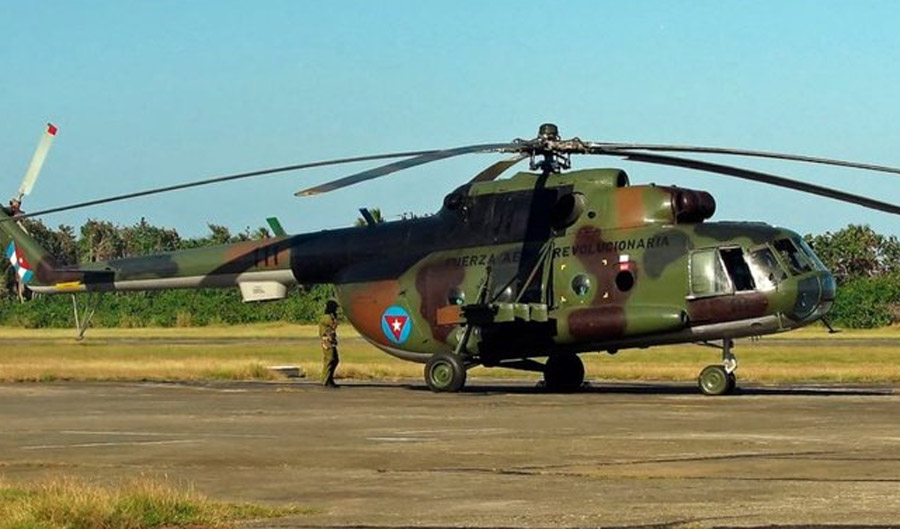 Mueren tres militares cubanos al estrellarse un helicóptero en el oriente de la isla