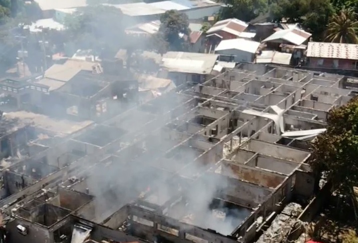 Gobierno instalará hospital temporal en Roatán ante incendio de su nosocomio