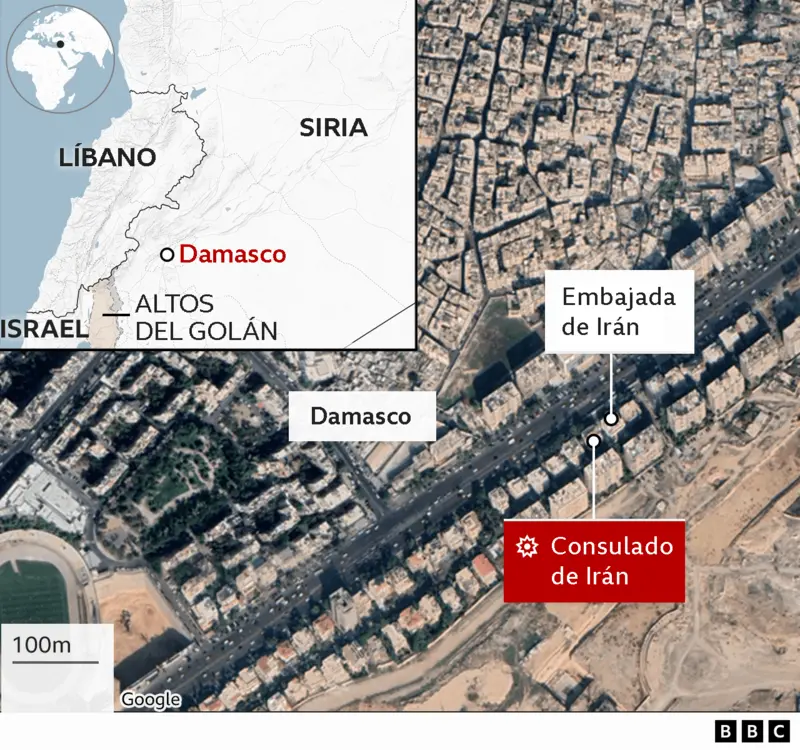 Se agrava situación en Oriente Próximo: se teme represalia iraní al bombardeo israelí de su consulado en Damasco