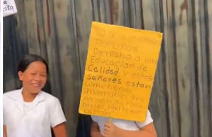 Por falta de maestros protestan en Ocotepeque y La Paz