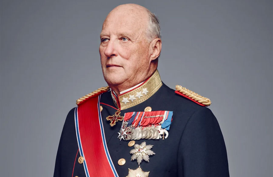 El rey Harald V reaparece tras dos meses de baja pero tendrá agenda reducida