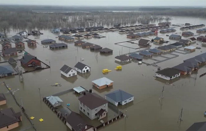 Putin aborda las inundaciones con los gobernadores de las regiones del sur de los Urales