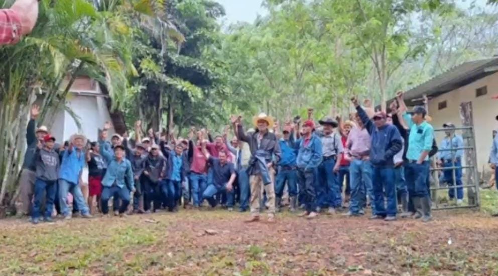 Pobladores de Copán se toman el Parque Arqueológico y Aduana El Florido, en demanda de proyectos comunitarios